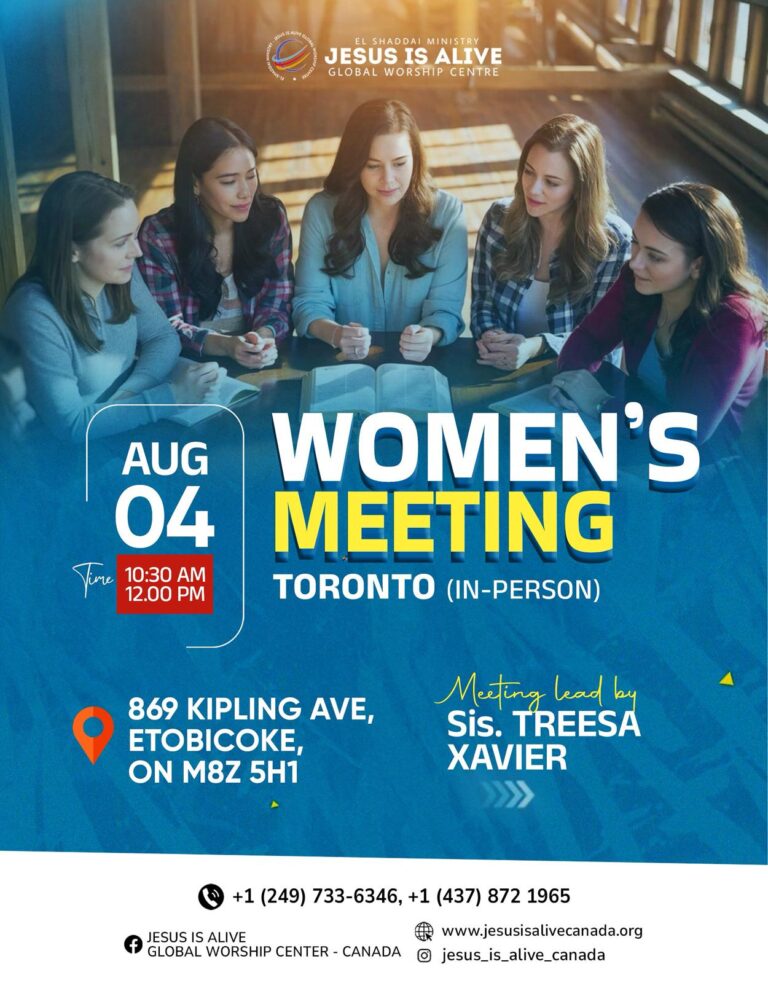Womens Meeting Aug